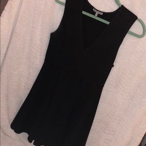 Black cocktail dress